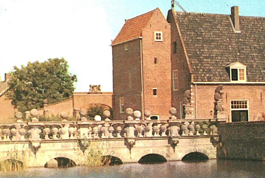 37390 Heemstede NH 1977 kasteel Oude Slot Gelopen met zegel, Ophalen of Verzenden, 1960 tot 1980, Gelopen, Noord-Holland