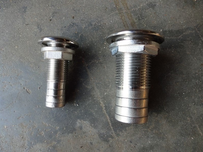 Huiddoorvoer, RVS, 19 mm of 31 mm, Ophalen, Nieuw, Overige typen