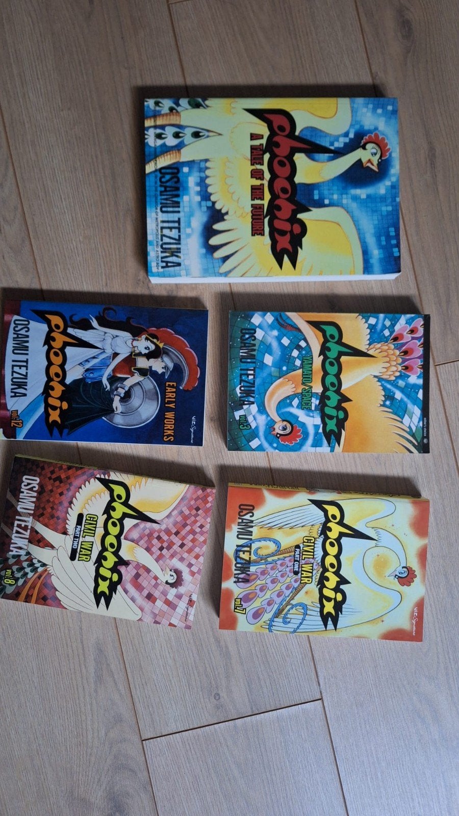 OOP Tezuka's Phoenix deel 1 (A2 formaat) en andere delen, Meerdere stripboeken, Ophalen of Verzenden, Zo goed als nieuw