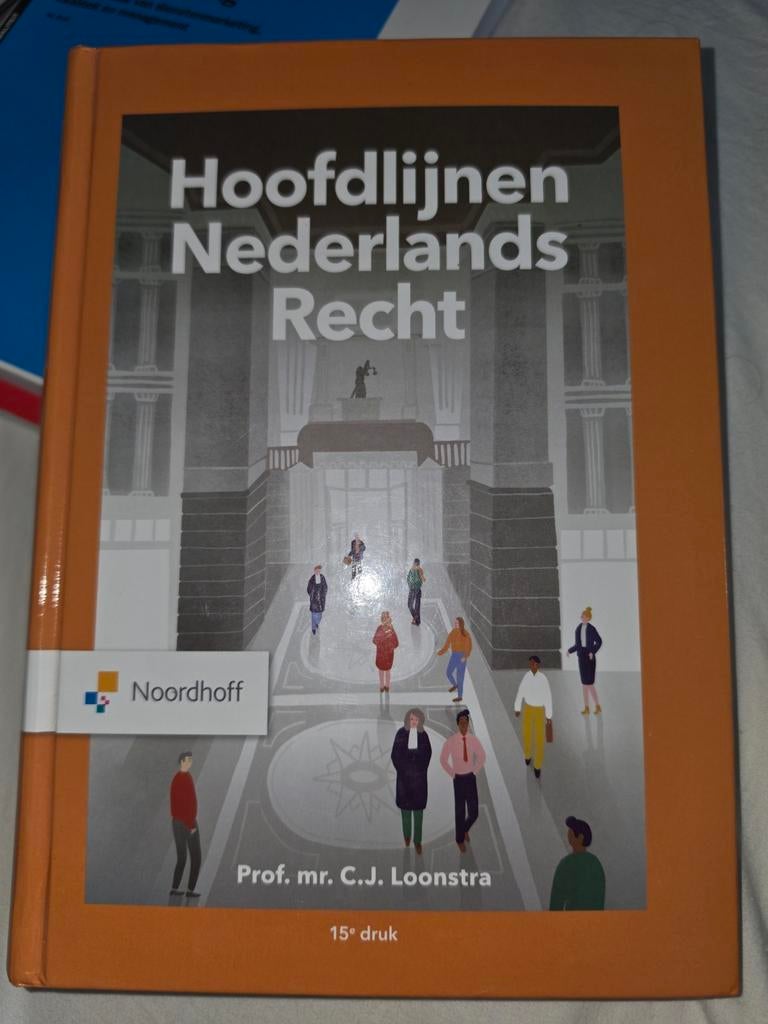 Hoofdlijnen Nederlands Recht 15e druk, Ophalen of Verzenden