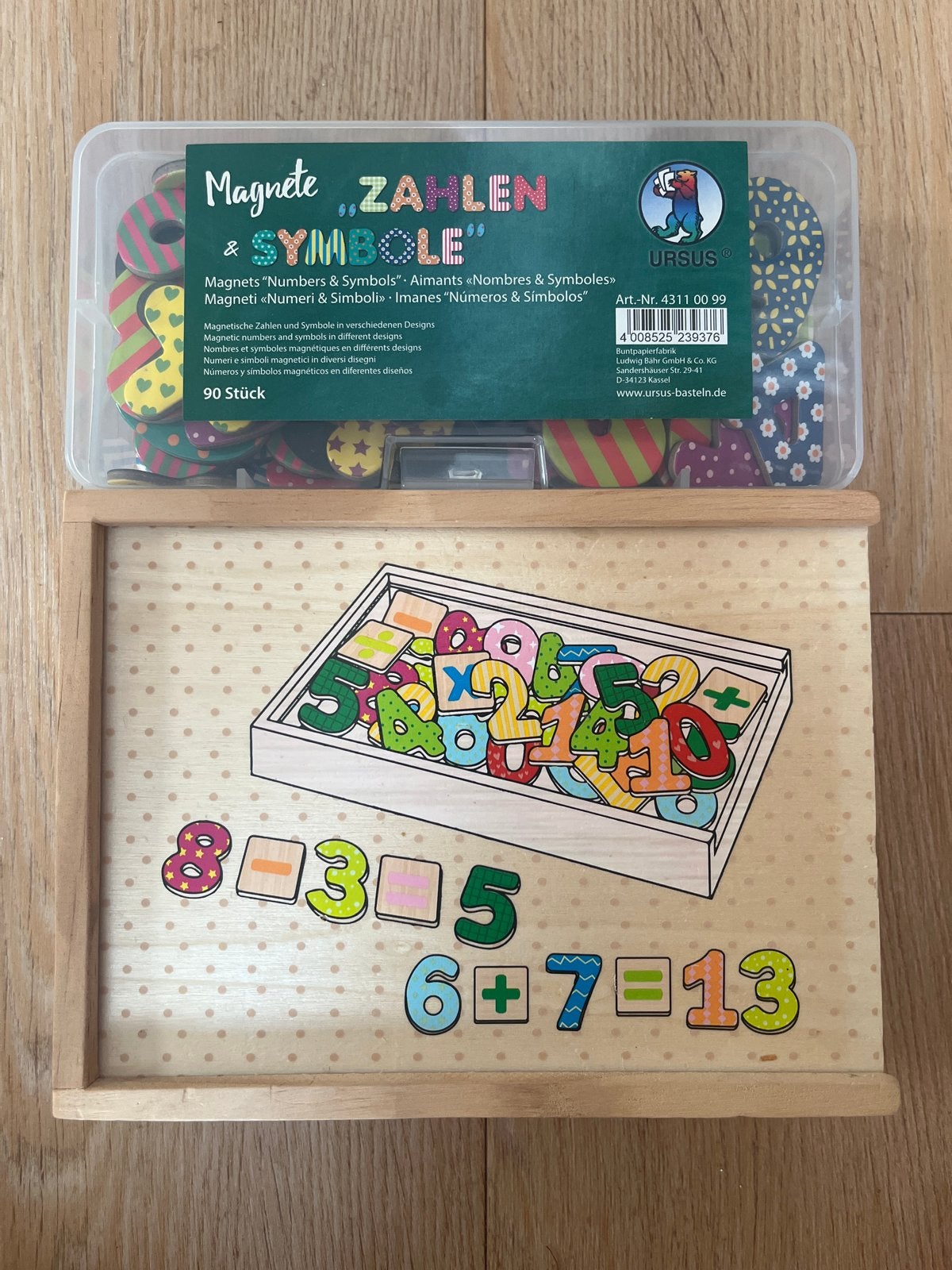 Magnetische Cijfers en Symbolen, Ophalen of Verzenden, Zo goed als nieuw, Rekenen