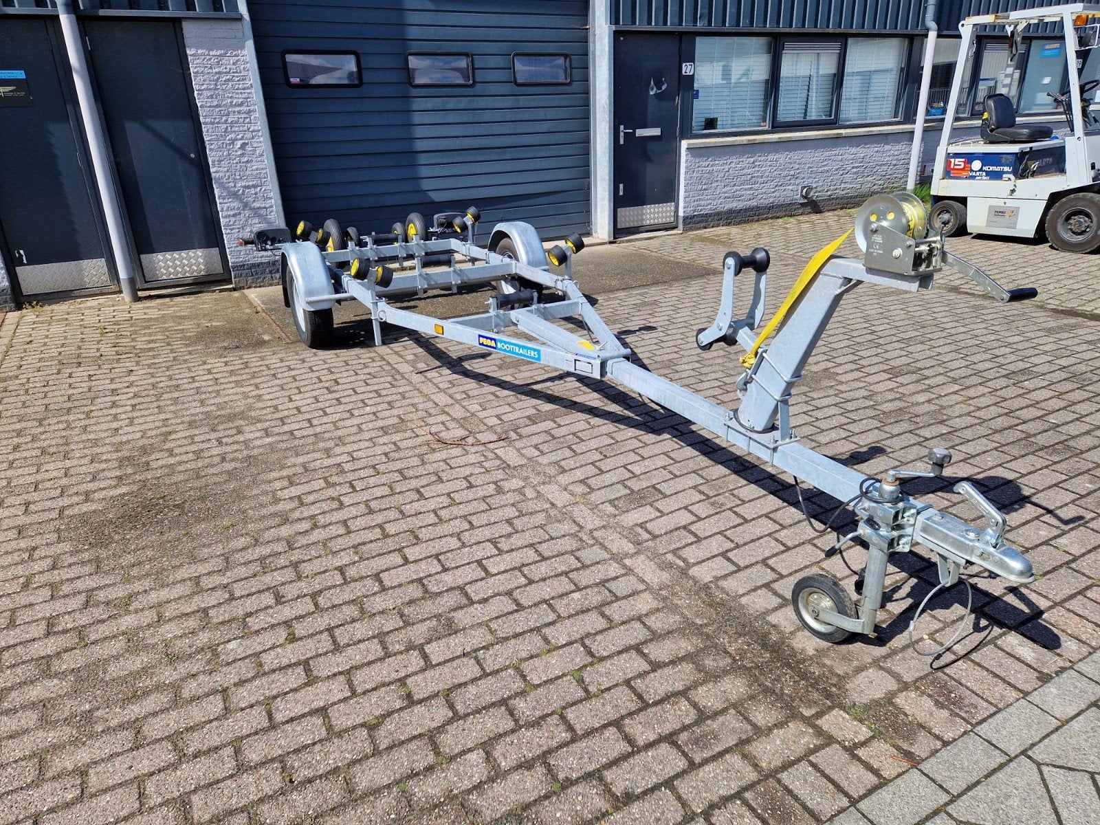 Pega SH 750 kanteltrailer in absolute nieuwstaat  !!!!, Ophalen of Verzenden, Zo goed als nieuw, Minder dan 6 meter