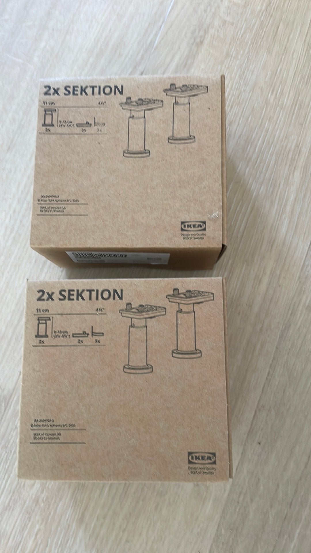 Sektion 2x2 stuks IKEA, Ophalen of Verzenden, Nieuw