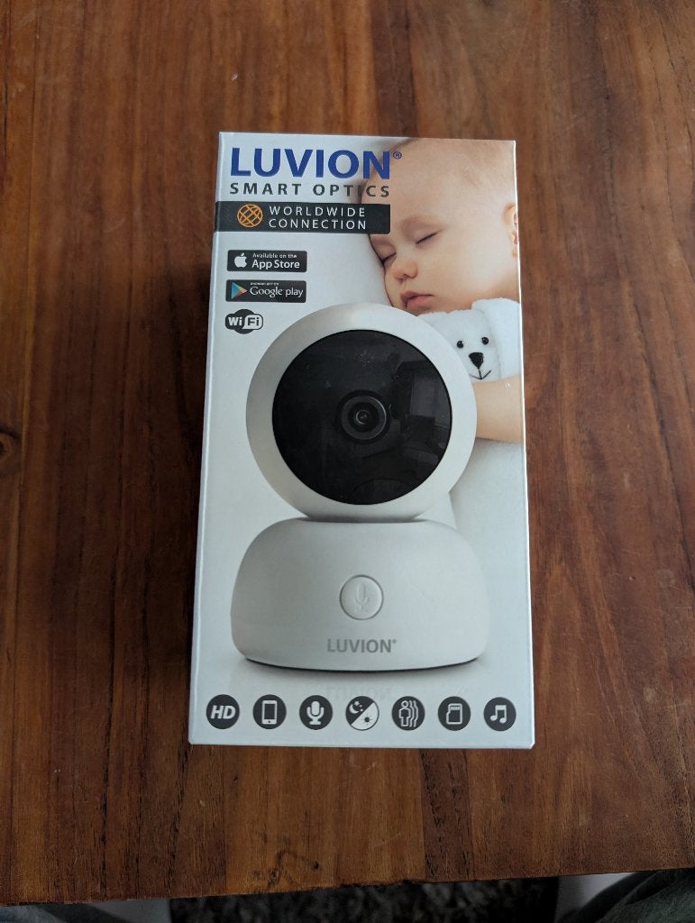 Luvion smart optics, Kinderen en Baby's, Babyfoons, Ophalen, Nieuw, 250 meter of meer, Camera