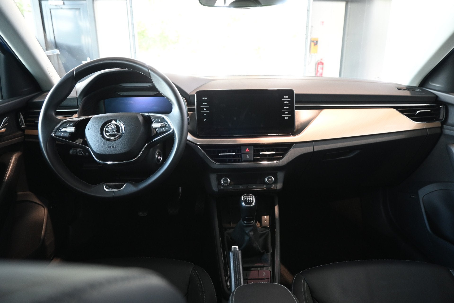 Skoda Scala 1.0 TSI Business Edition Nap! Adaptieve Cruise C, Auto's, Scala, Gebruikt, Met garantie (alle), Blauw