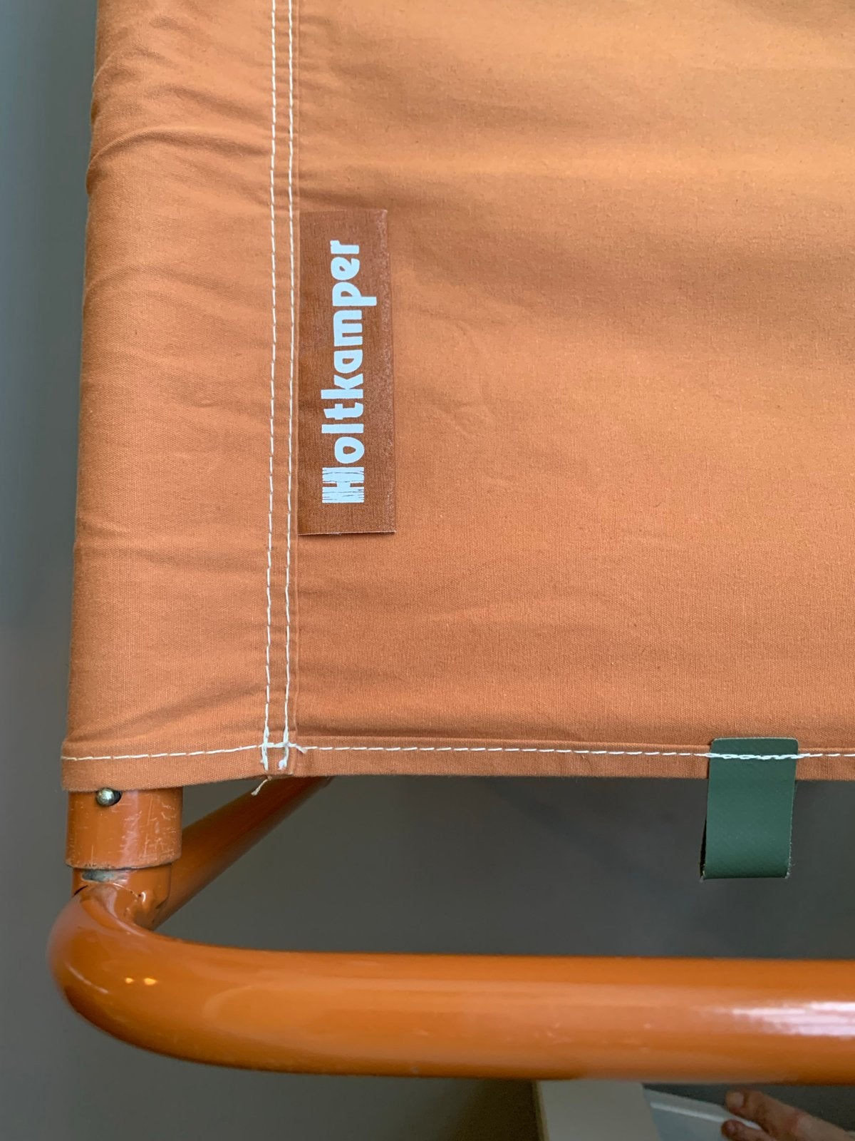 Holtkamper stapelbed/veldbed - Oranje, Ophalen, Gebruikt