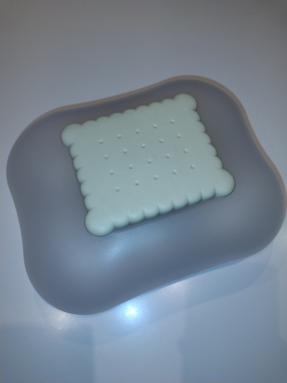 Alessi koekjesdoos / voorraadpot, Huis en Inrichting, Gebruikt, Kunststof, Ophalen of Verzenden, Voorraadpot