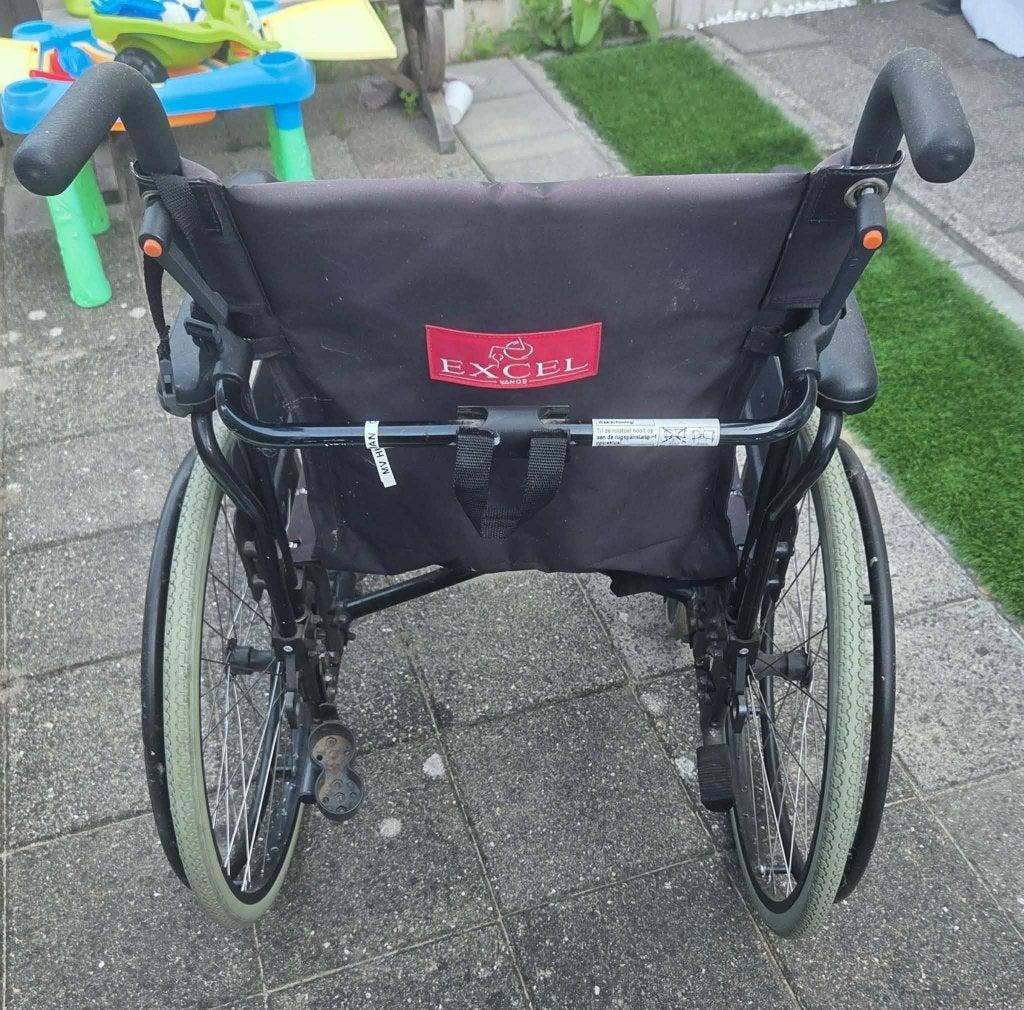 rolstoel, Ophalen, Inklapbaar, Gebruikt, Duwrolstoel