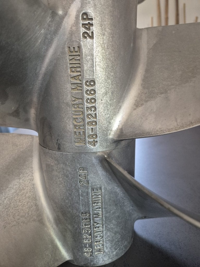 bravo schroeven merc, Ophalen of Verzenden, Zo goed als nieuw, Motor en Techniek, Motorboot