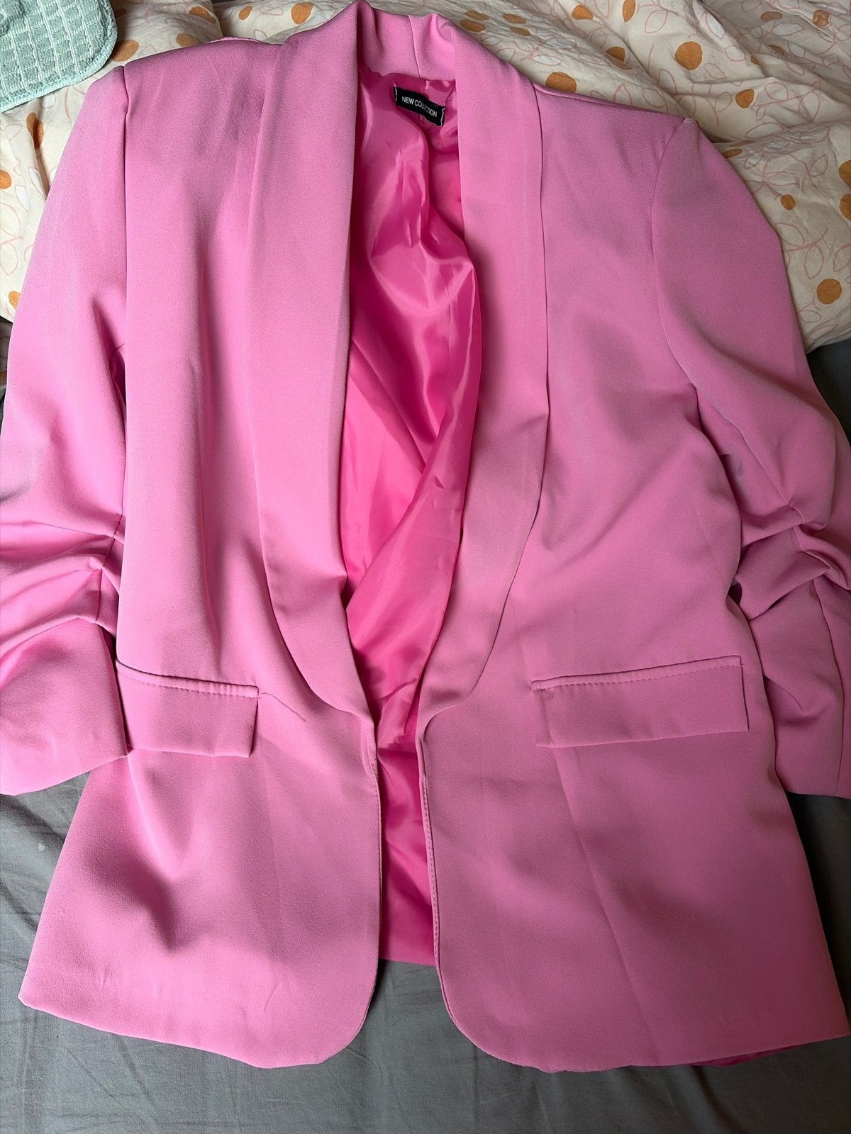 Roze blazer maat S/M, Ophalen of Verzenden, Jasje, Roze, Maat 36 (S)