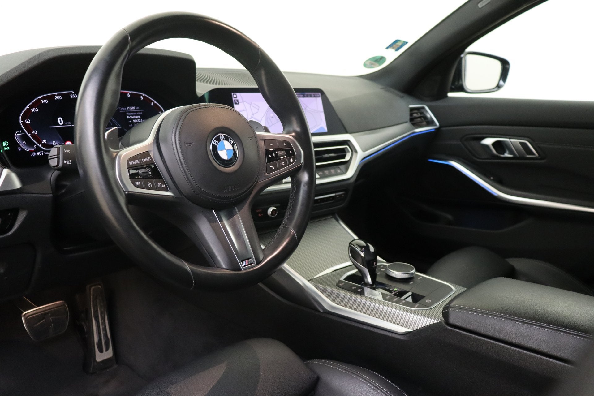 BMW 3 Serie 330e High Executive M Sport Automaat / Sportstoe, Auto's, Achterwielaandrijving, Gebruikt, 4 cilinders, Met garantie (alle)