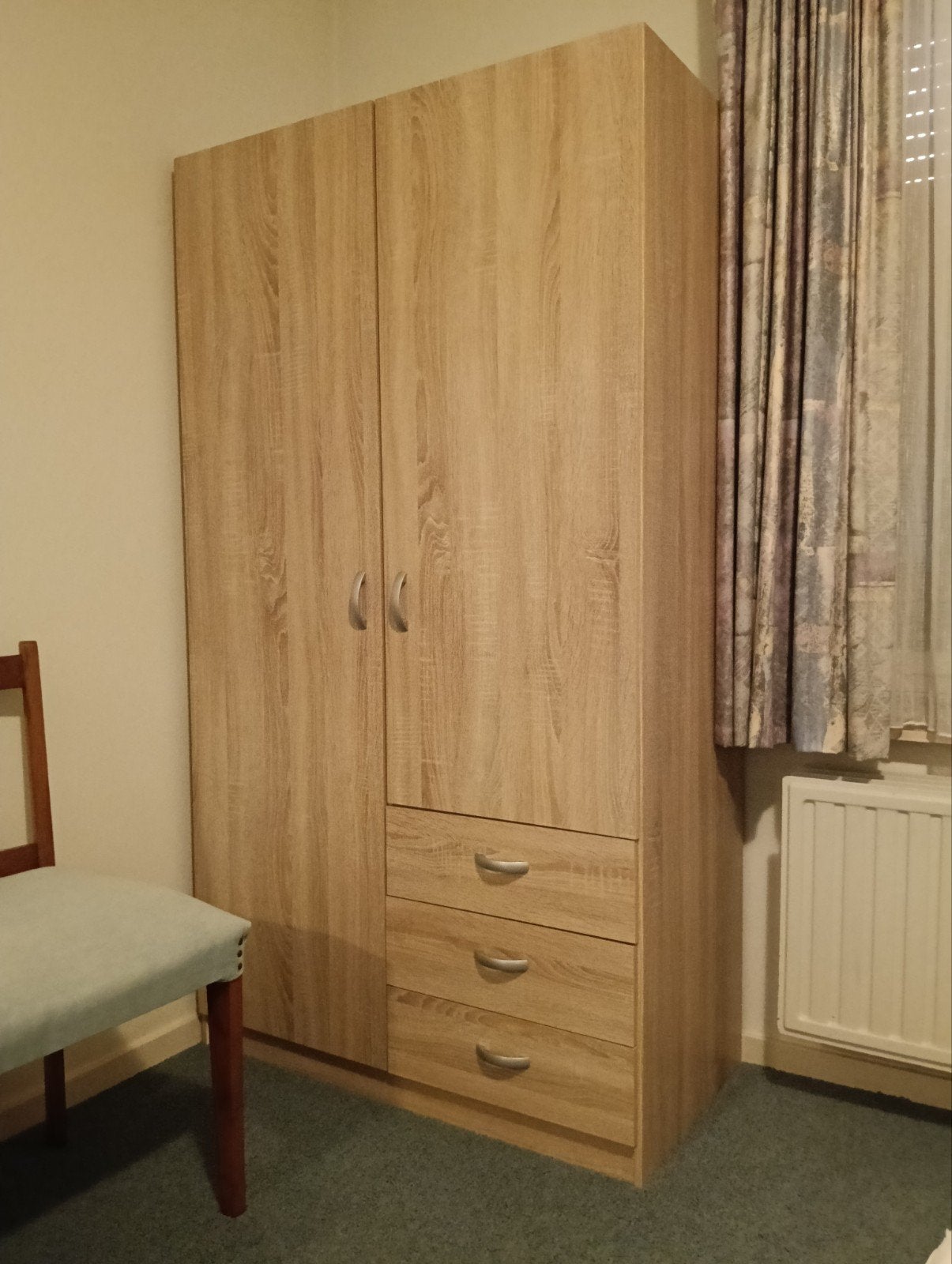 Kledingkast met lades en deuren - Zo goed als nieuw, Huis en Inrichting, Ophalen, 100 tot 150 cm, Zo goed als nieuw, Modern