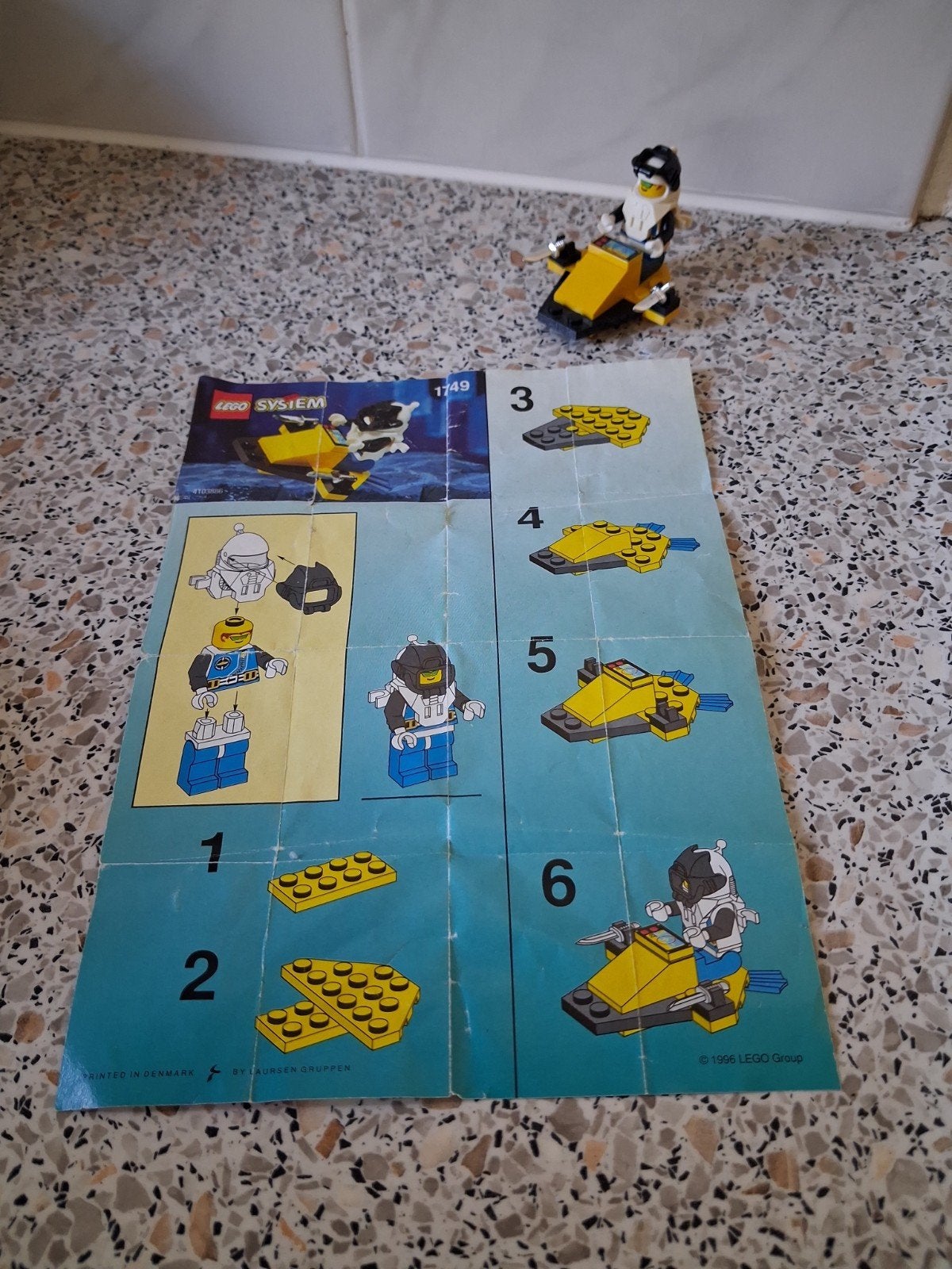 LEGO Aquanauts Onderwaterscooter met handleiding, Ophalen of Verzenden