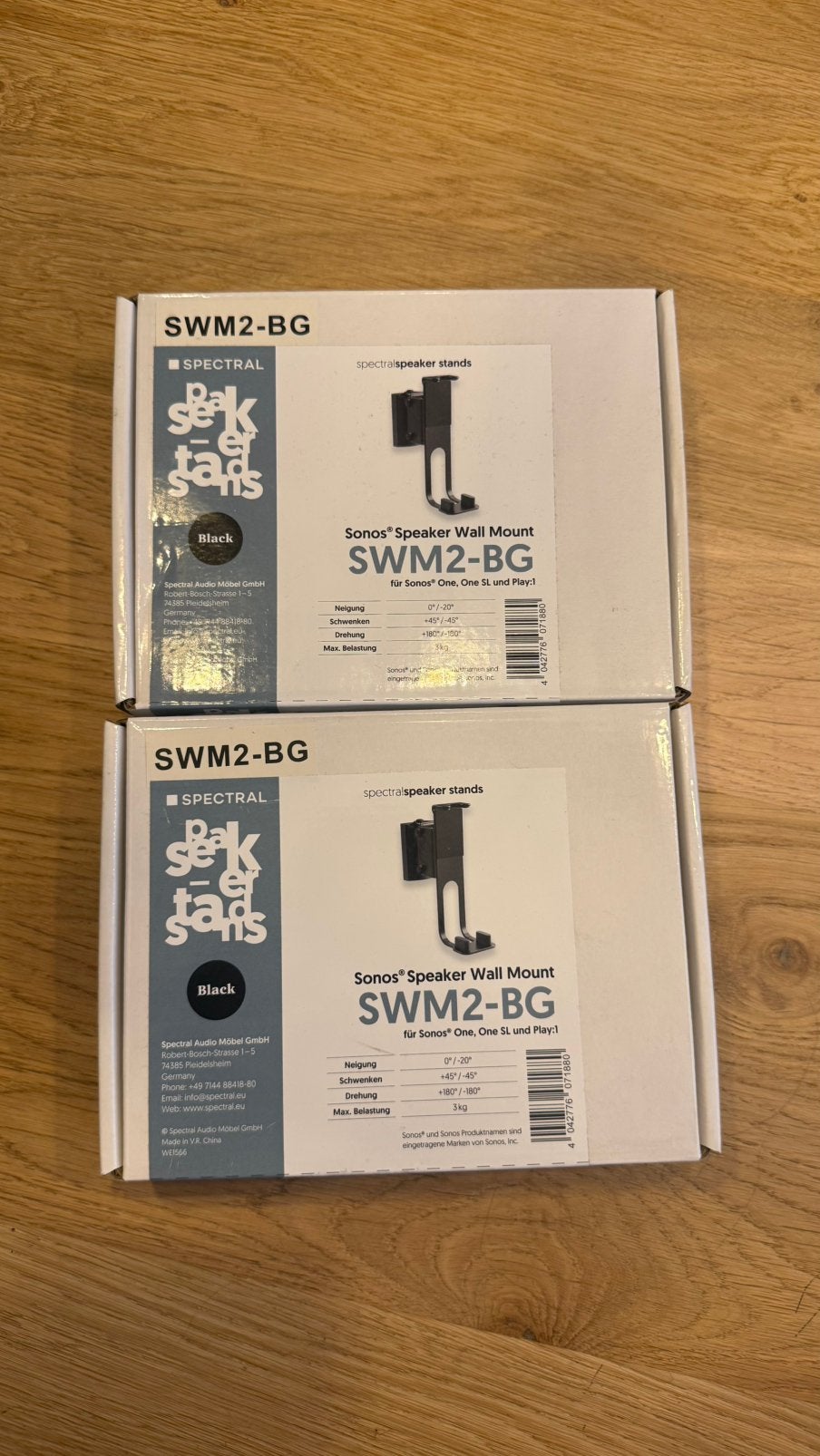 Sonos One (SL) Muurbeugel, Ophalen of Verzenden, Zo goed als nieuw