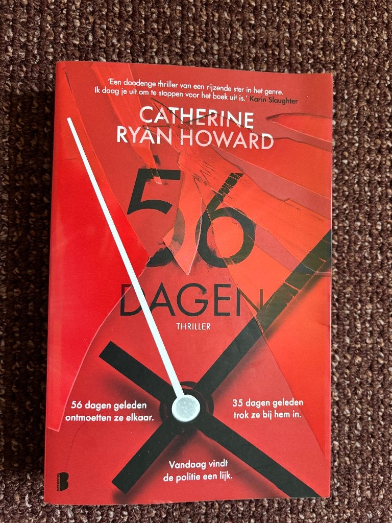 Catherine Ryan Howard, 56 Dagen, Ophalen of Verzenden, Gelezen