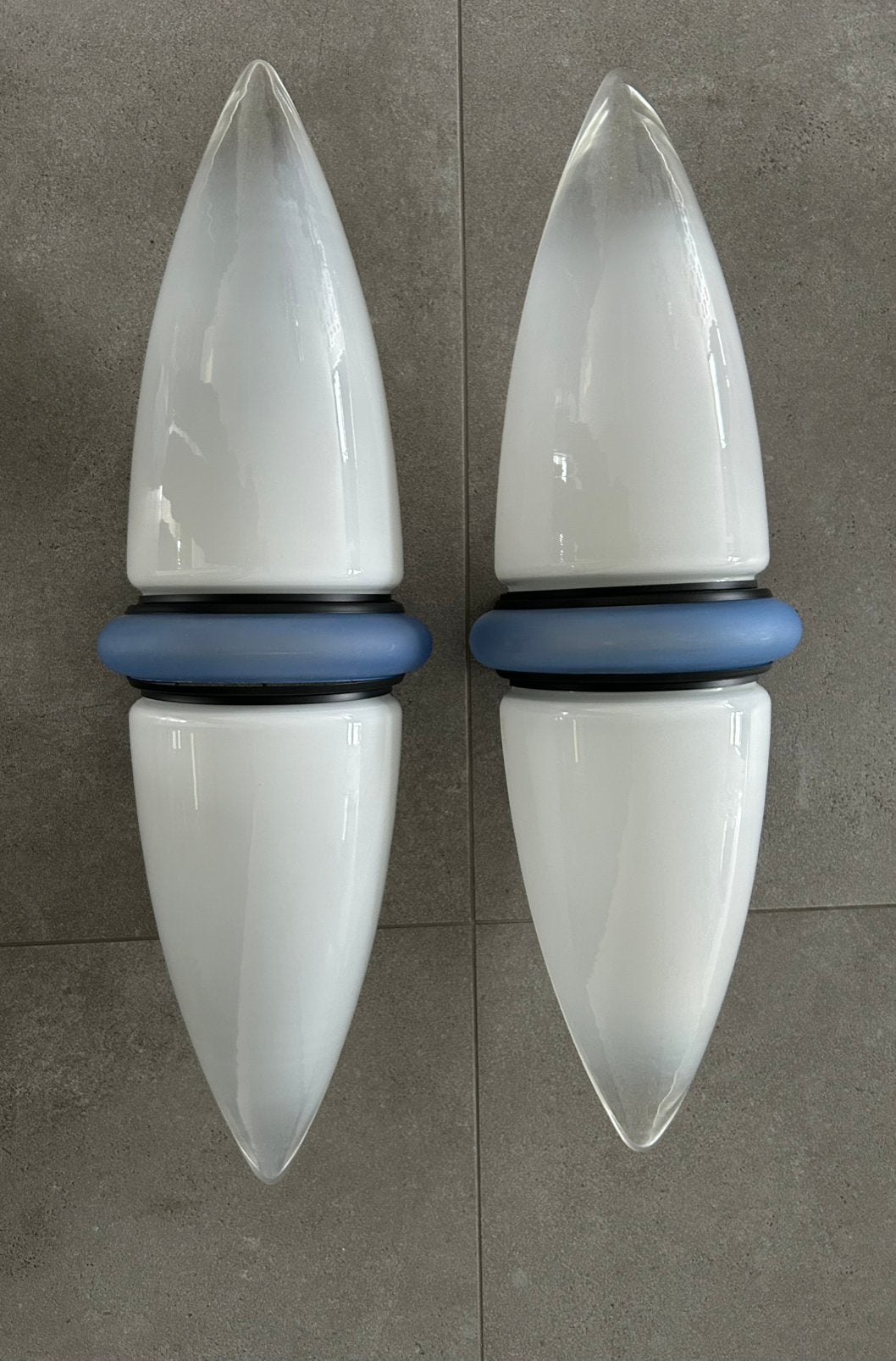 Vistosi Murano design glazen wandlampen XXL 90 cm lang!, Ophalen, Zo goed als nieuw