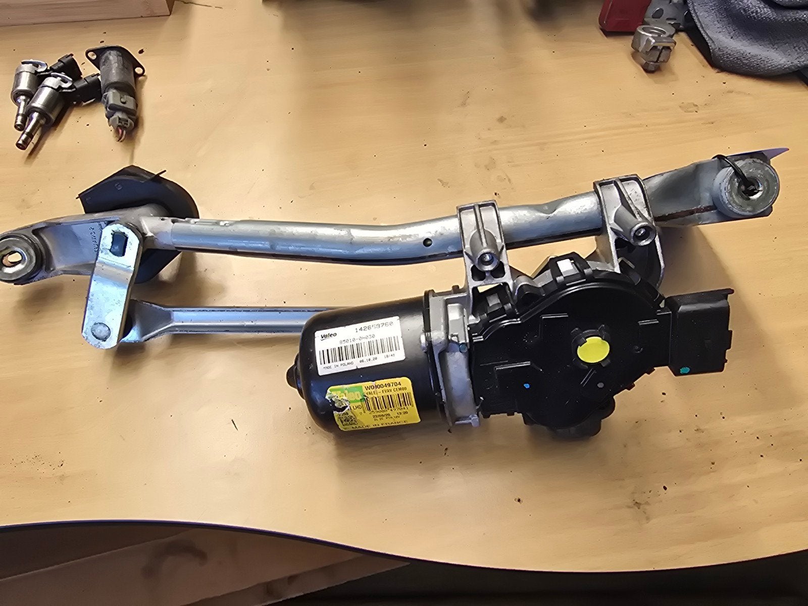 Ruitewissermotor voor Toyota Aygo 1.0 12V, Ophalen of Verzenden, Nieuw, Toyota
