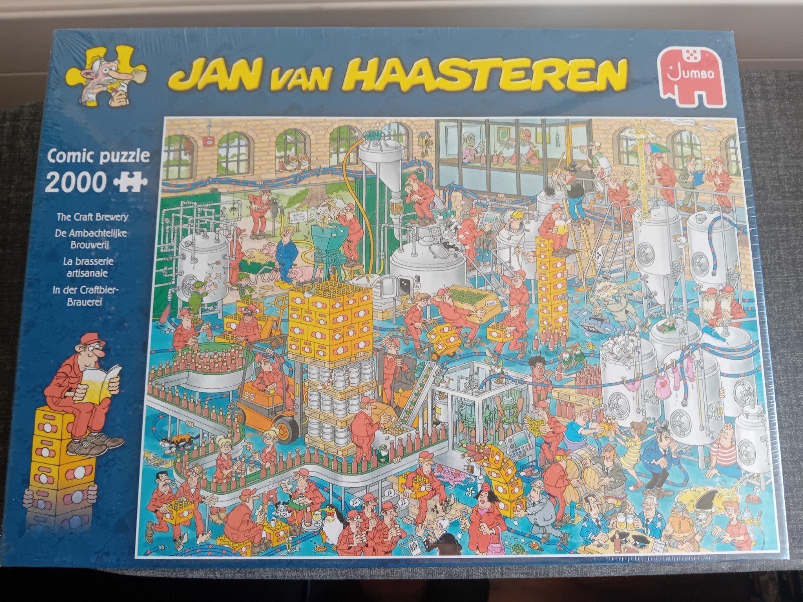 Jan van Haasteren puzzel, 2000, de brouwerij, nieuw, Ophalen of Verzenden