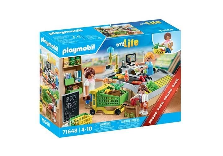 71648 de biologische supermarkt, Ophalen, Complete set, Nieuw, City life