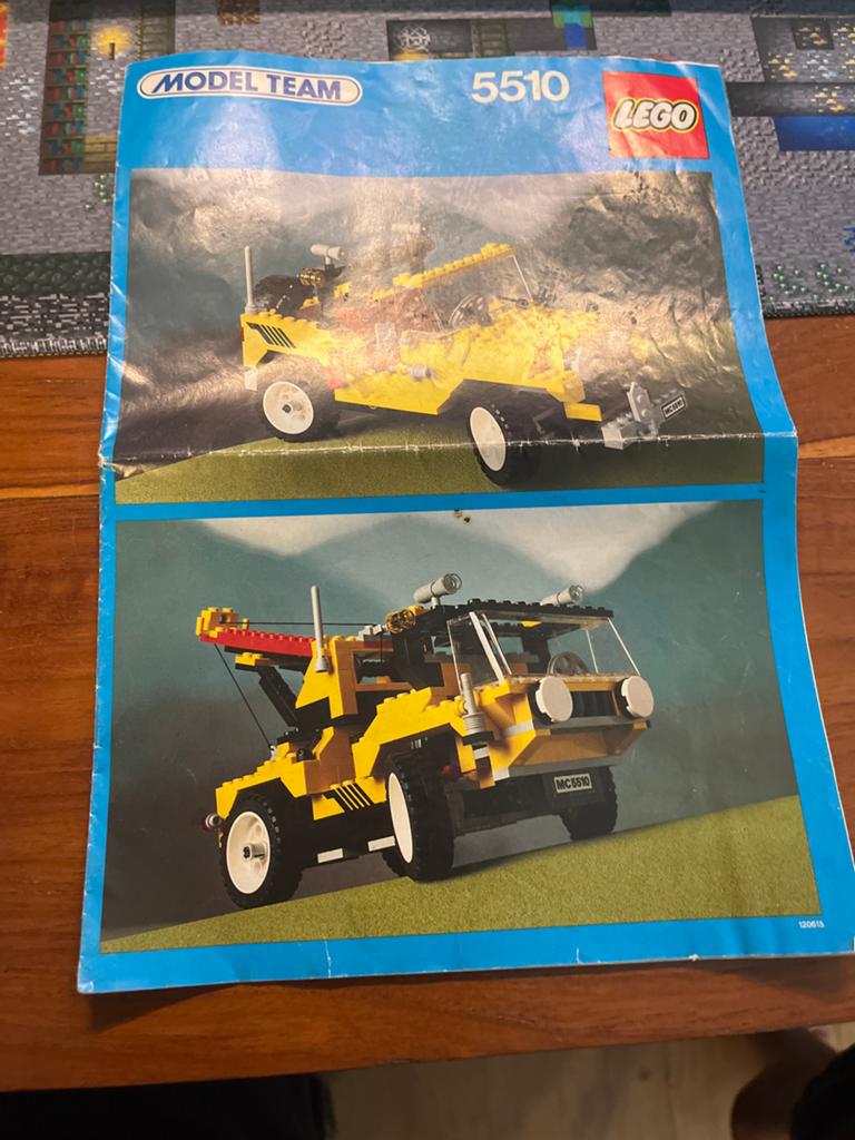 Lego Model Team 5510 Off-Road 4x4 instructieboekje, Kinderen en Baby's, Speelgoed | Duplo en Lego, Overige thema's, Lego, Accessoire