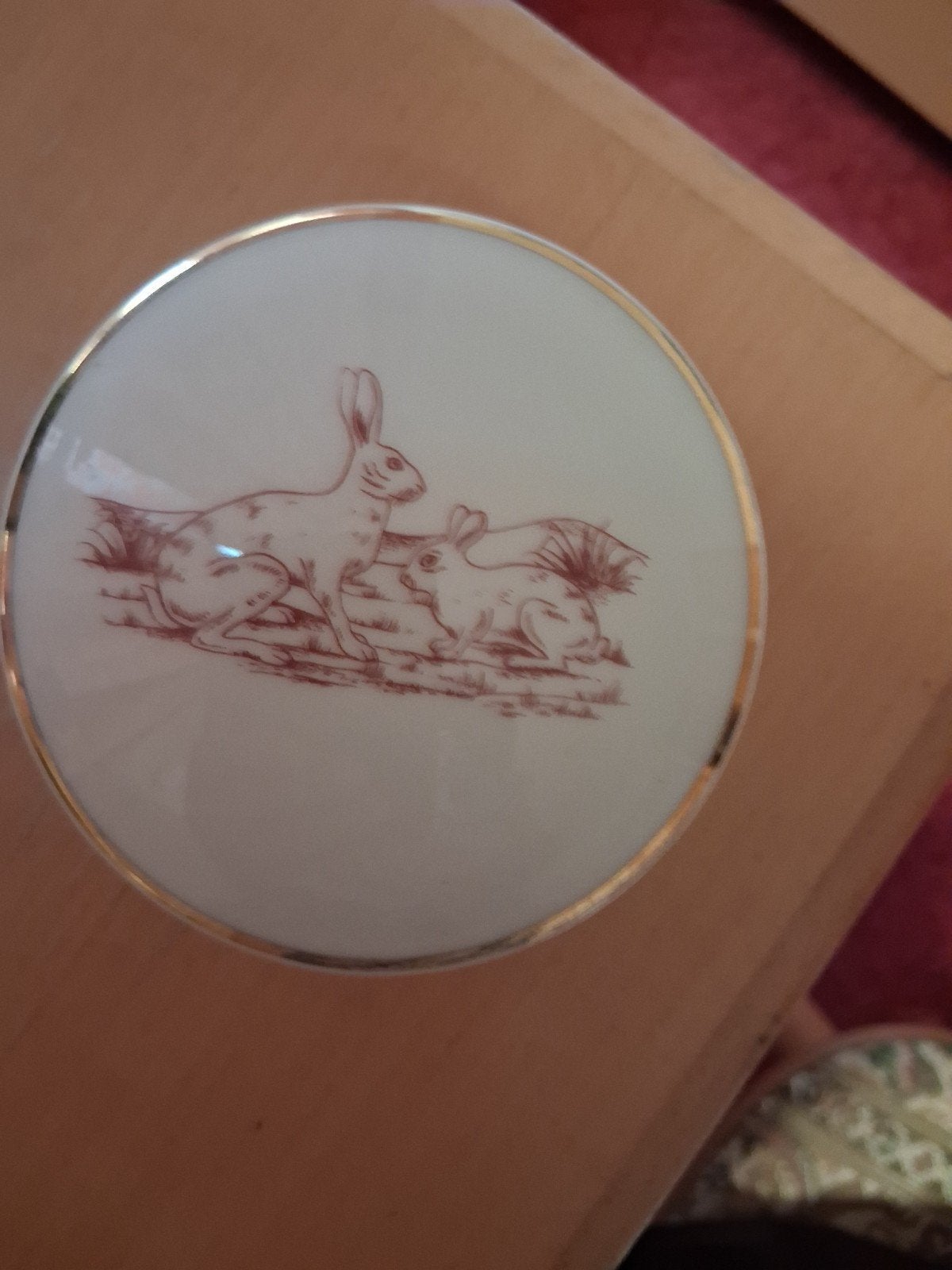 Artoria Limoges Emirates Airlines porselein doosje, Ophalen of Verzenden, Zo goed als nieuw, Schaalmodel