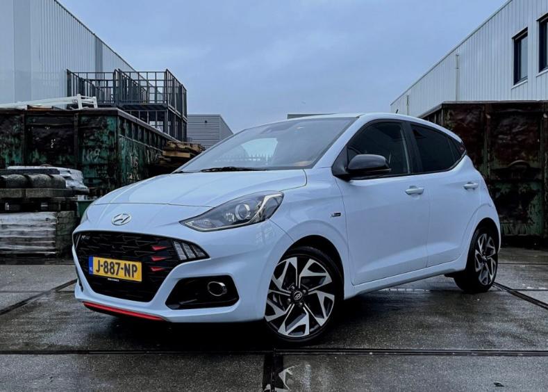 16” Hyundai i10 N bicolor velgen + 195/45 R16 Michelin, Auto-onderdelen, Banden en Velgen, 16 inch, Banden en Velgen, Ophalen of Verzenden