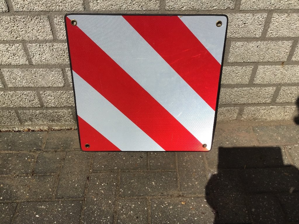 Markeringsbord, Ophalen of Verzenden, Zo goed als nieuw