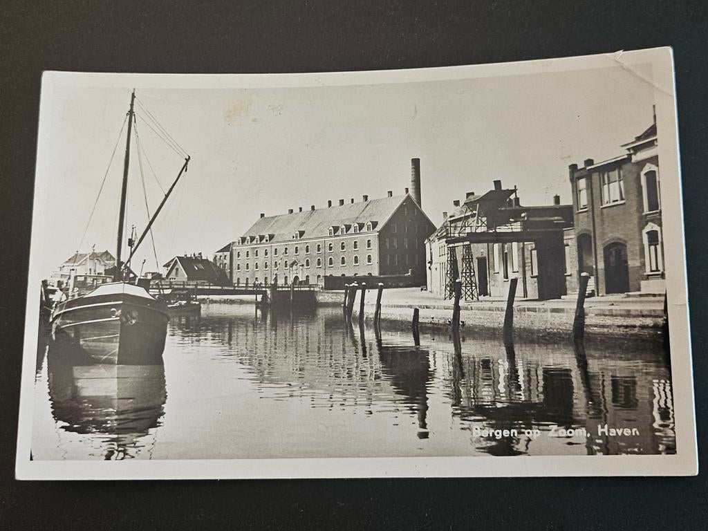 Ansichtkaart Haven Bergen op Zoom, Ophalen of Verzenden, Noord-Brabant