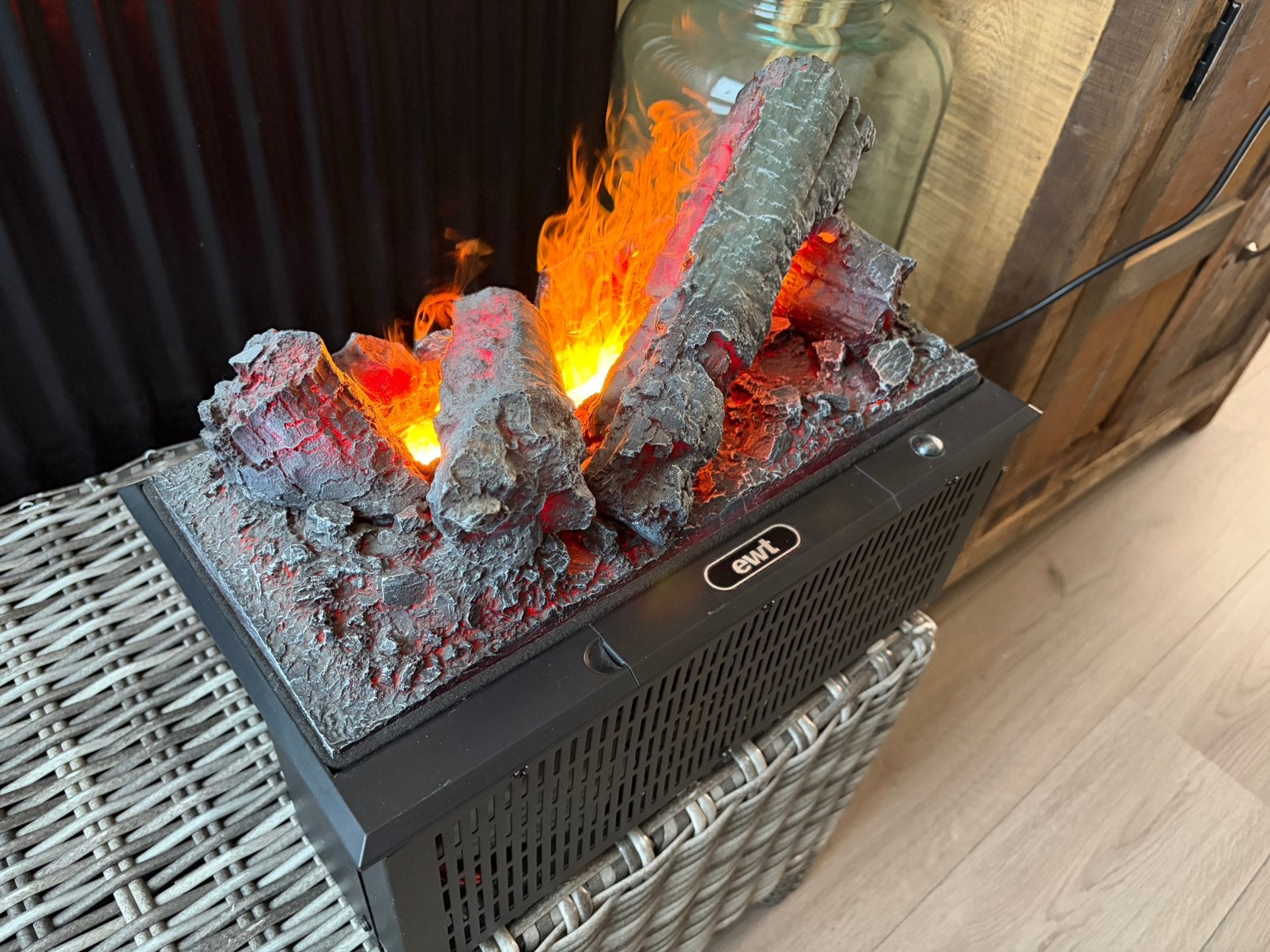 Dimplex Ewt - cassette 400 - opti-myst - waterdamphaard, Ophalen, Zo goed als nieuw, Inbouwhaard, Elektrische haard