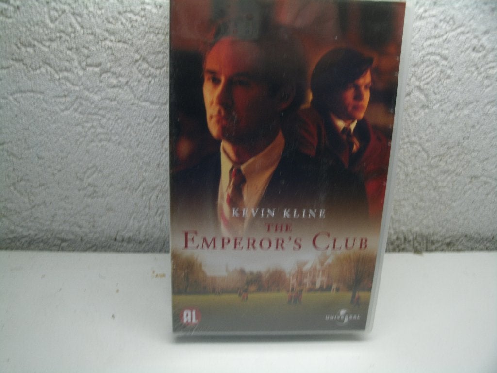 vhs 104b the emperor's club  gr, Alle leeftijden, Ophalen of Verzenden, Zo goed als nieuw, Komedie