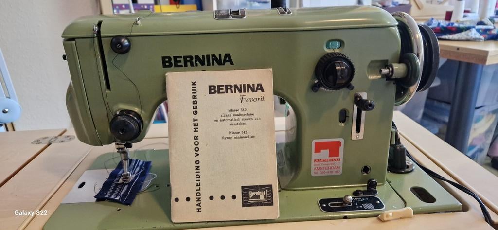 Bernina naaimachine, Ophalen of Verzenden, Naaimachine, Bernina