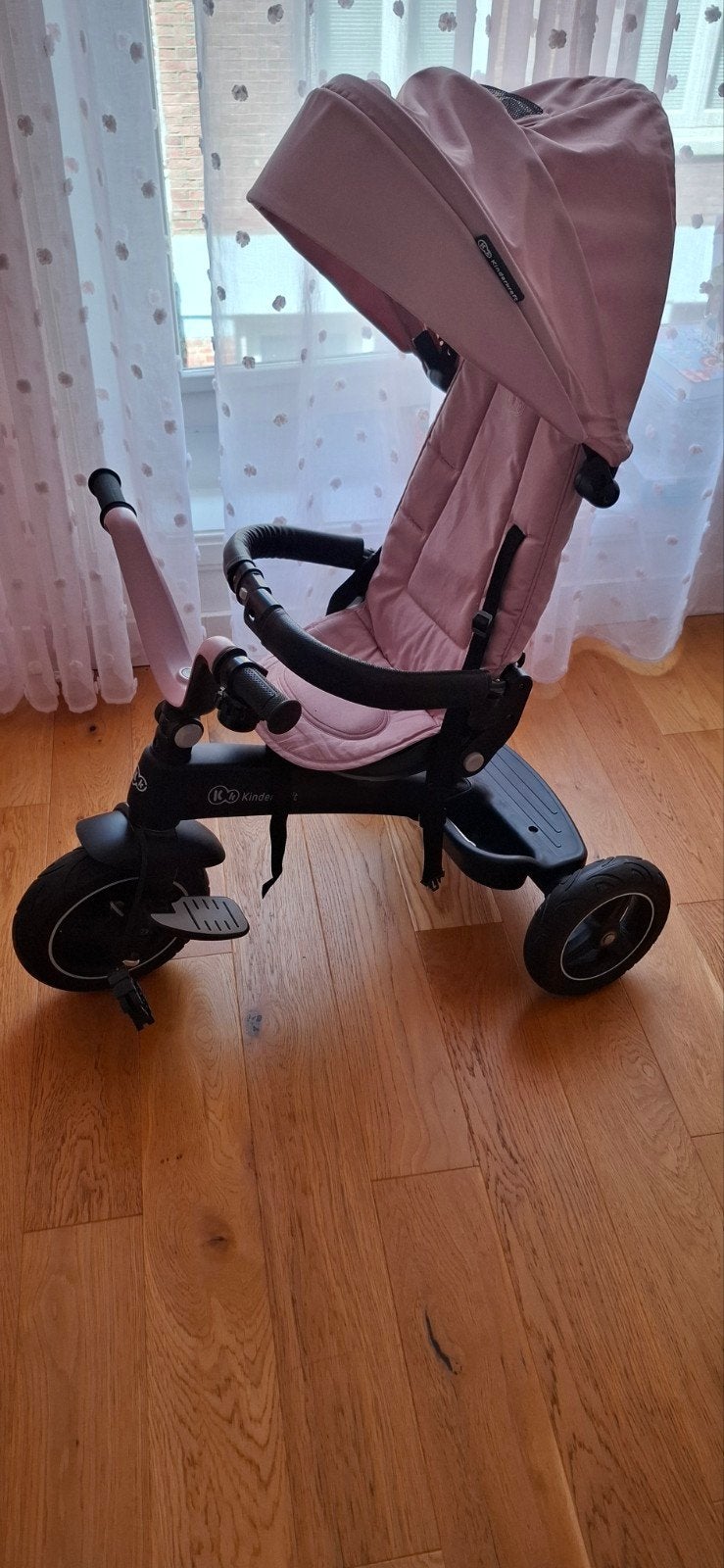 Kinderkraft driewieler/kinderwagen roze, Ophalen, Zo goed als nieuw, Combiwagen, Overige merken