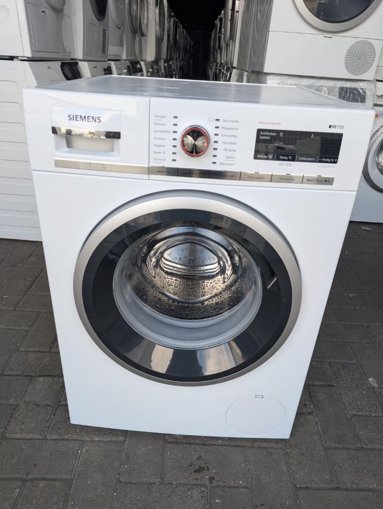Siemens iQ700 Wasmachine 9KG 1400 Toeren WM14W5FCB, Witgoed en Apparatuur, Wasmachines, 1200 tot 1600 toeren, 8 tot 10 kg, Refurbished