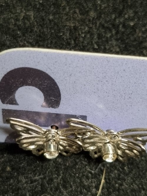 oorbellen vlinder met strass [710], Ophalen of Verzenden, 'T Olde Gre-j, Info@toldegrej.nl, Endepoelstraat 20f Didam