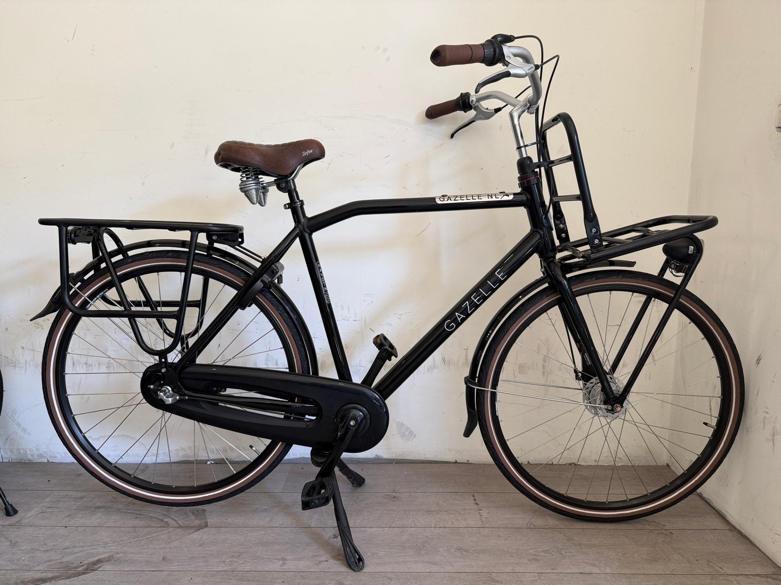 Gazelle NL A transportfiets - Zo goed als nieuw, Ophalen of Verzenden, Zo goed als nieuw, Trommelrem, Versnellingen