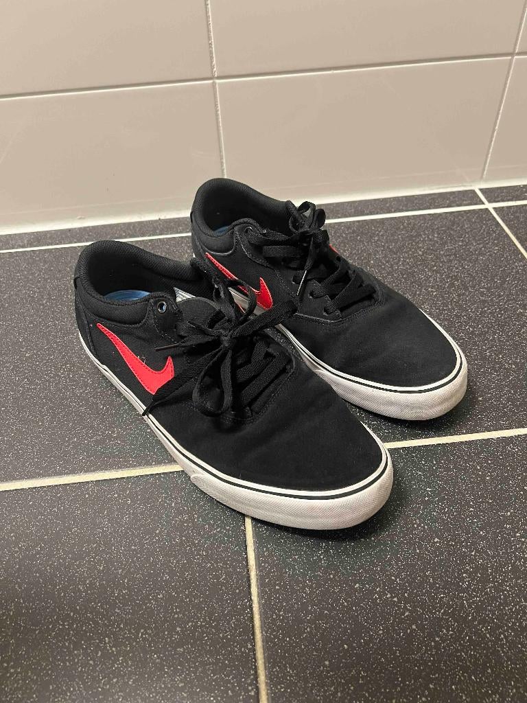 Nike SB Chron 2 Maat 44, Zwart, Nike, Ophalen of Verzenden, Sneakers of Gympen