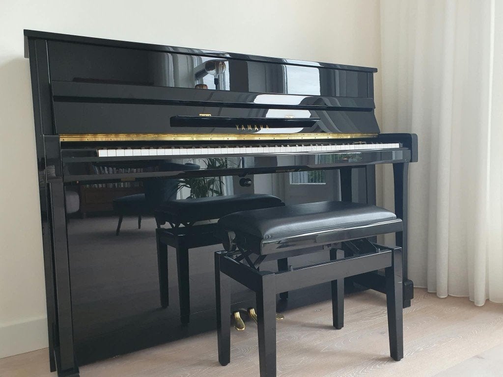 Piano Yamaha b2 PE, Ophalen, Gebruikt, Zwart, Piano
