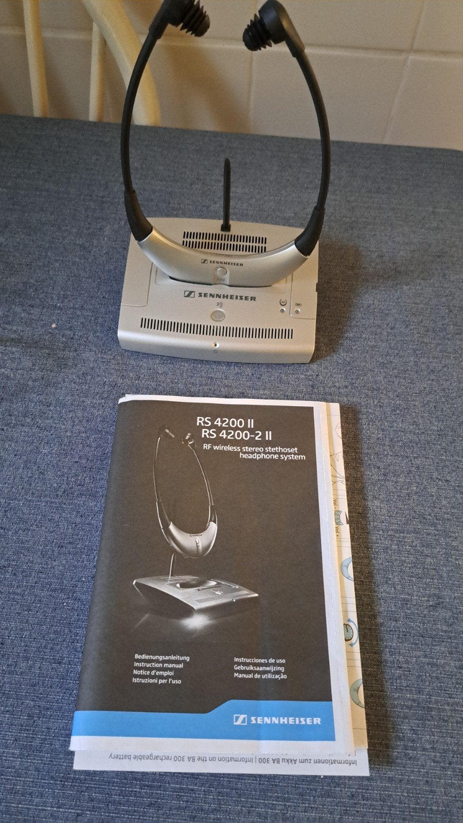 Draadloze stereo headset voor tv., Computers en Software, Headsets, Ophalen