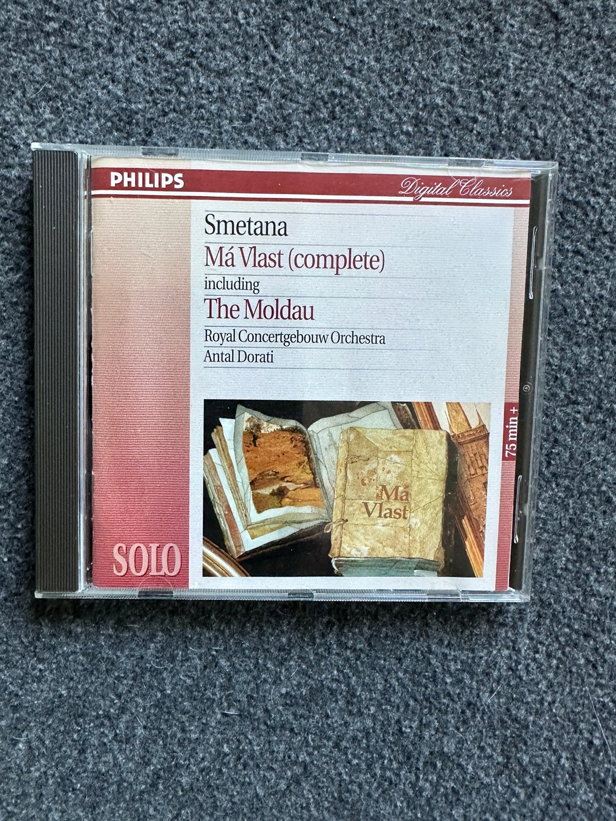 Smetana: Má Vlast (complete) - Royal Concertgebouw Orchestra, Gebruikt, Overige componisten, Ophalen of Verzenden, Romantiek