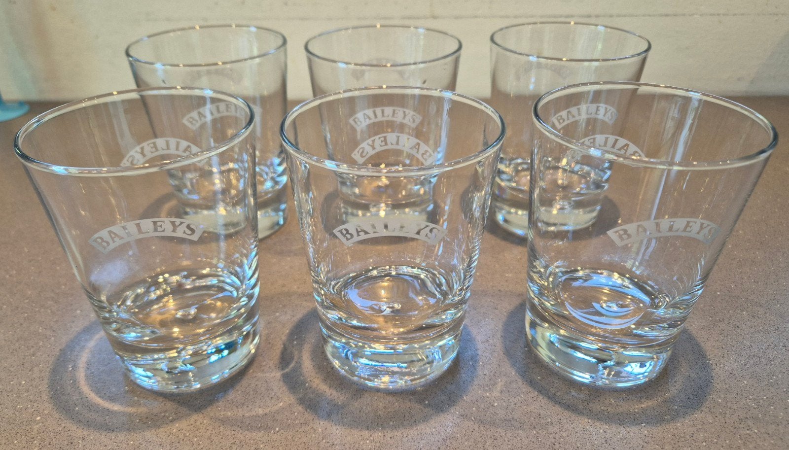 Set van 6 Baileys glazen - Nieuw!, Nieuw, Ophalen of Verzenden, Overige merken, Glas