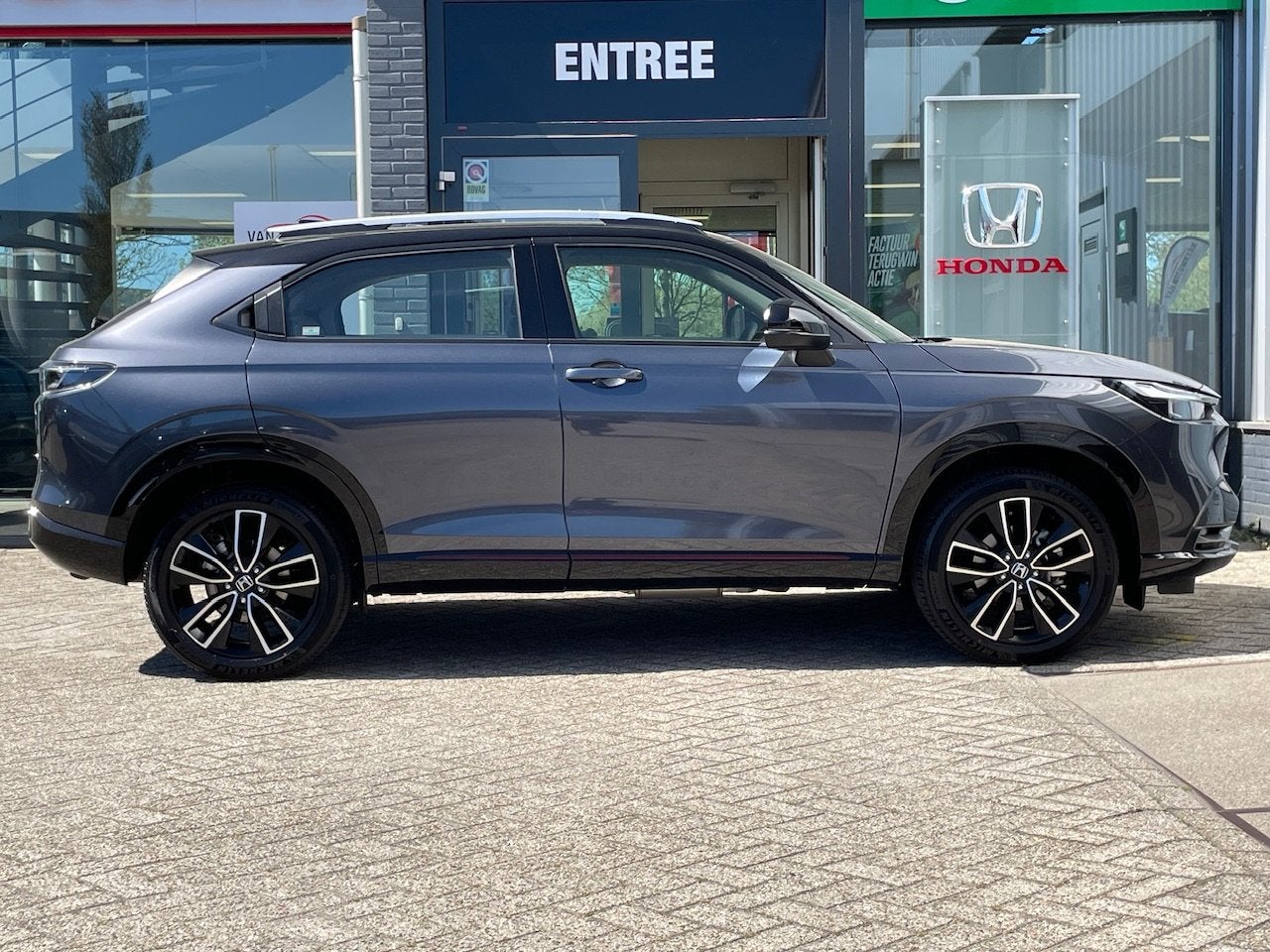 HONDA HR-V 1.5 e:HEV Automaat Advance Style | Elektr. Achter, Auto's, Euro 6, Leder en Stof, Origineel Nederlands, 19 km/l