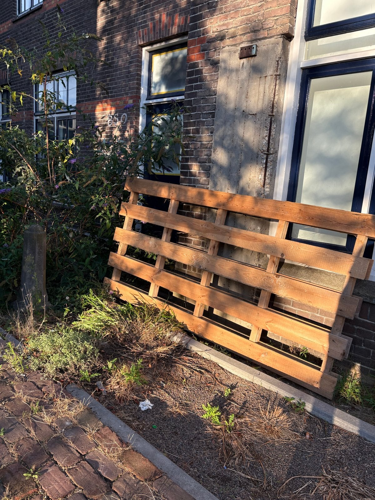 Gebruikte houten pallet - Ideaal voor diverse projecten, Gebruikt, Ophalen of Verzenden, 50 mm of meer, Pallet