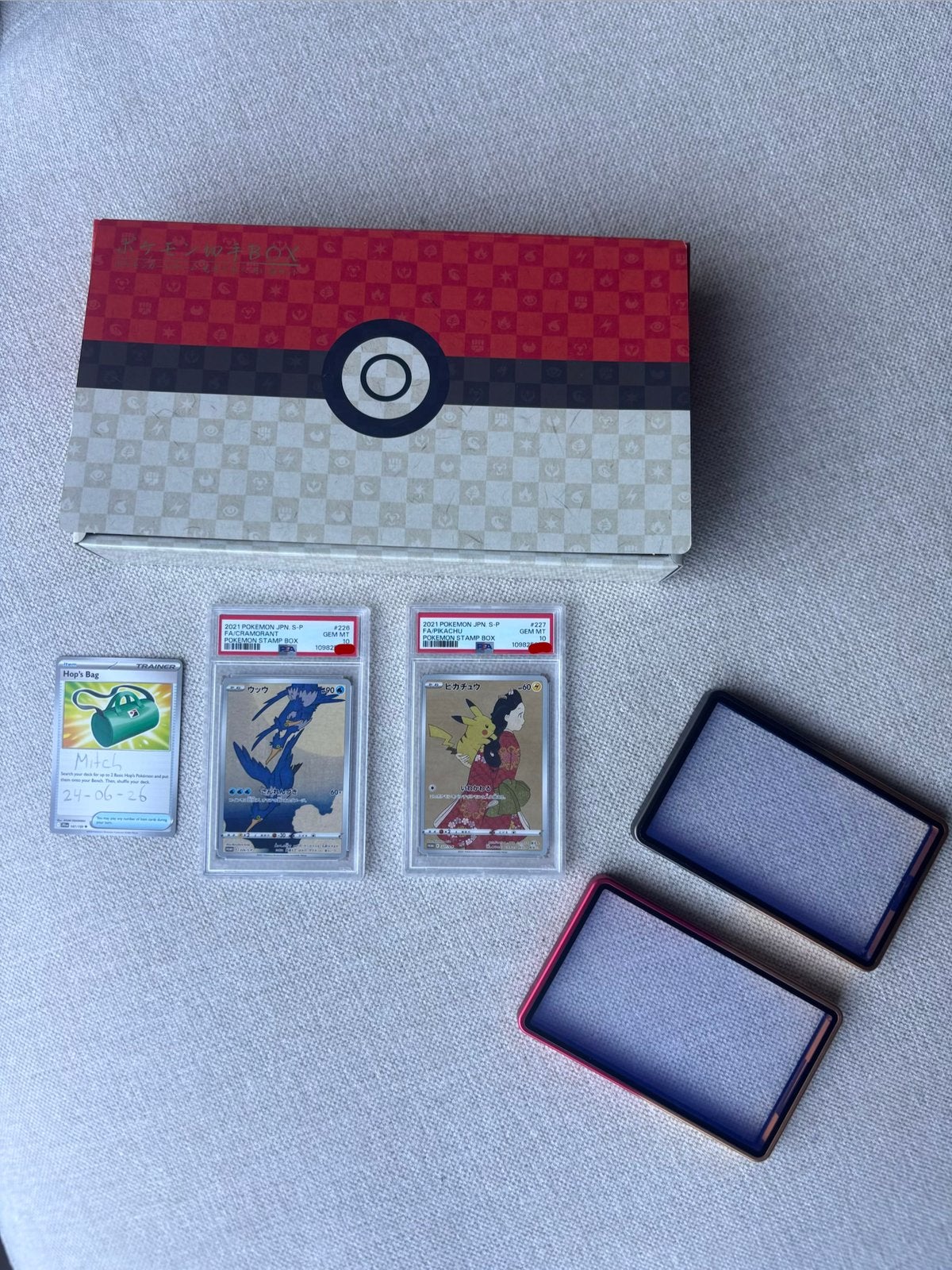 Pokemon PSA 10 Post Stamp Box 227 226, Ophalen, Zo goed als nieuw