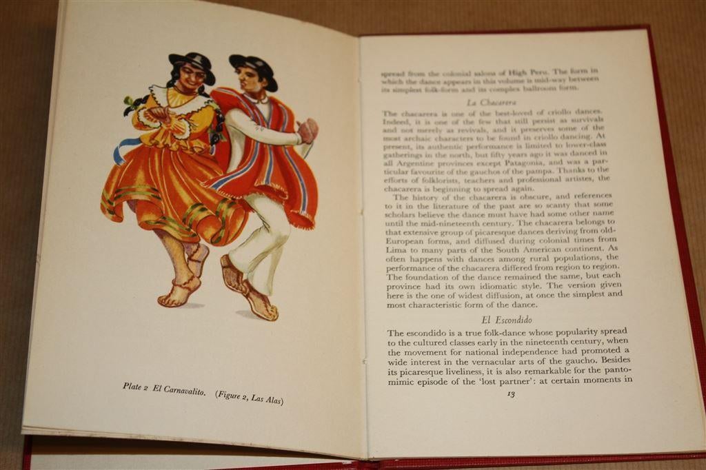 Dances of Argentina [1960]. Latijns-Amerikaanse volksdans., Boeken, Ophalen of Verzenden, Gelezen, Ballet of Musical