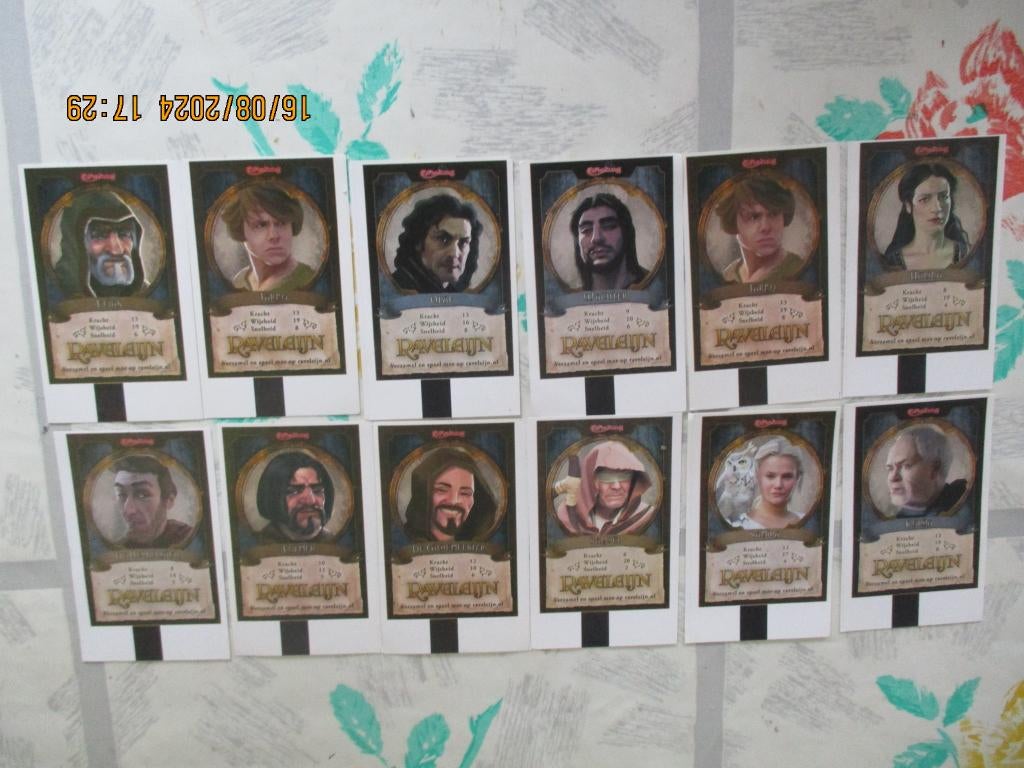 efteling ravelijn plaatjes, Ophalen of Verzenden, Zo goed als nieuw, Overige typen
