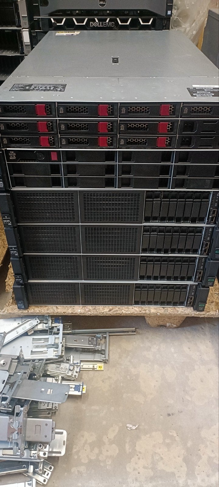 5x HP ProLiant DL380 Gen10 Servers - Krachtige Rackservers, Computers en Software, Servers, Gebruikt, Onbekend, 64 GB, Hot swappable onderdelen