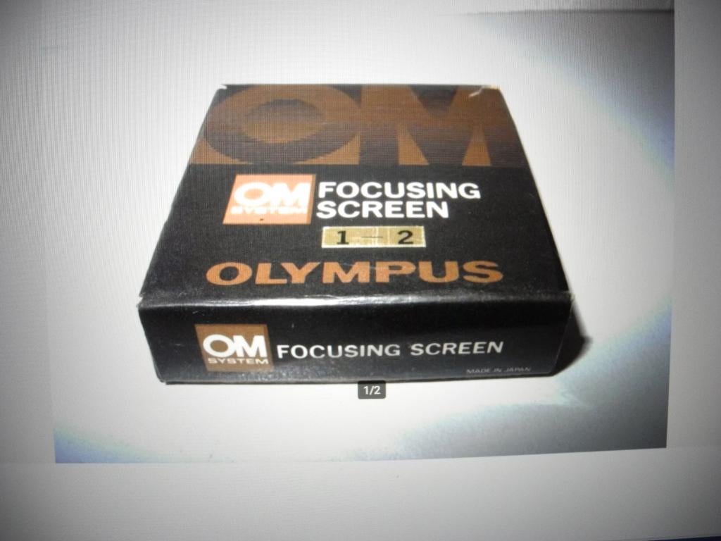 Olympus matglas 1-2 Nieuw, Ophalen of Verzenden, Nieuw, Spiegelreflex, Olympus