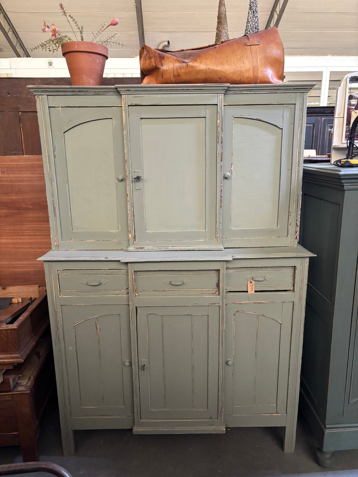 Brocante buffetkast / servieskast / kast, Ophalen