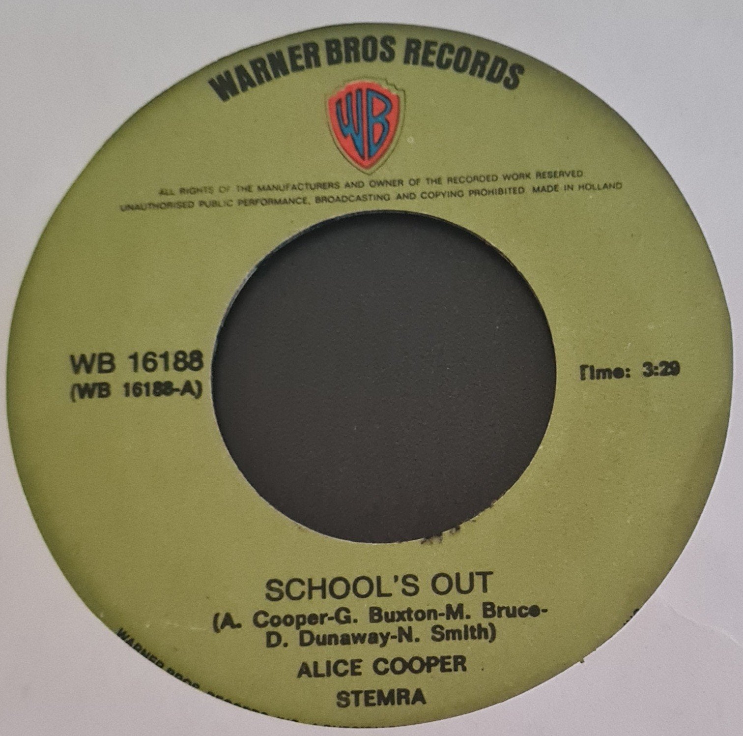 ALICE COOPER - SCHOOL'S OUT, Ophalen of Verzenden, Gebruikt, Pop