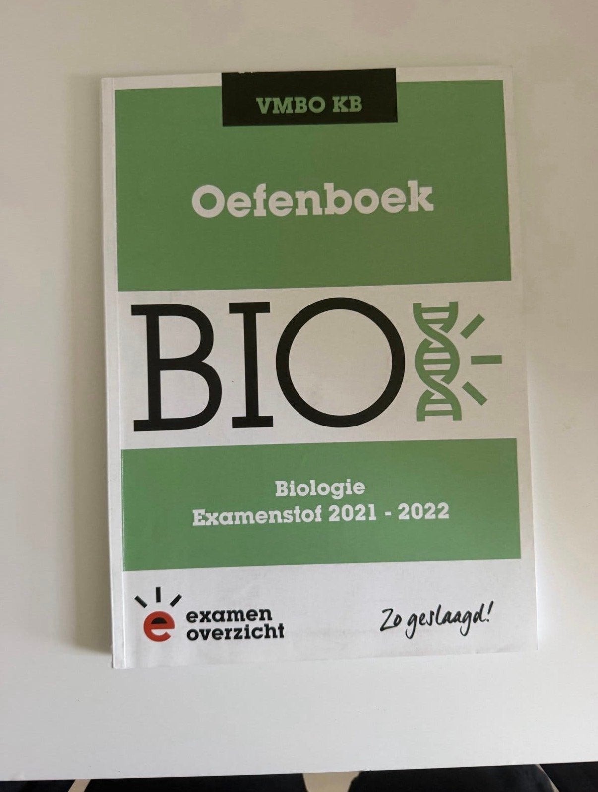 Oefenboek Biologie VMBO KB Examenstof 2021-2022, Boeken, Schoolboeken, Ophalen of Verzenden, Zo goed als nieuw, VMBO, Biologie